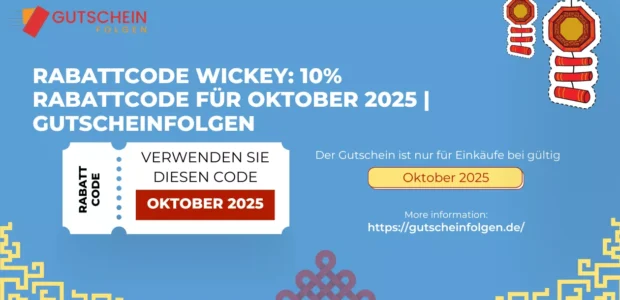 Rabattcode Wickey: 10% Rabattcode für Oktober 2025 | Gutscheinfolgen